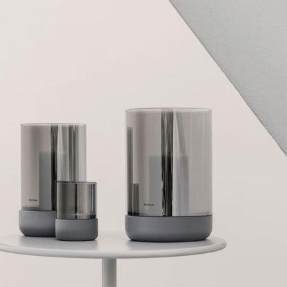 Blomus Calma Windlicht RVS Steel Grey Extra Small 2 Stuks