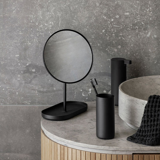 Blomus Modo Beker Burned Metal – Tandenpoetsbeker Van Blomus In Helder 