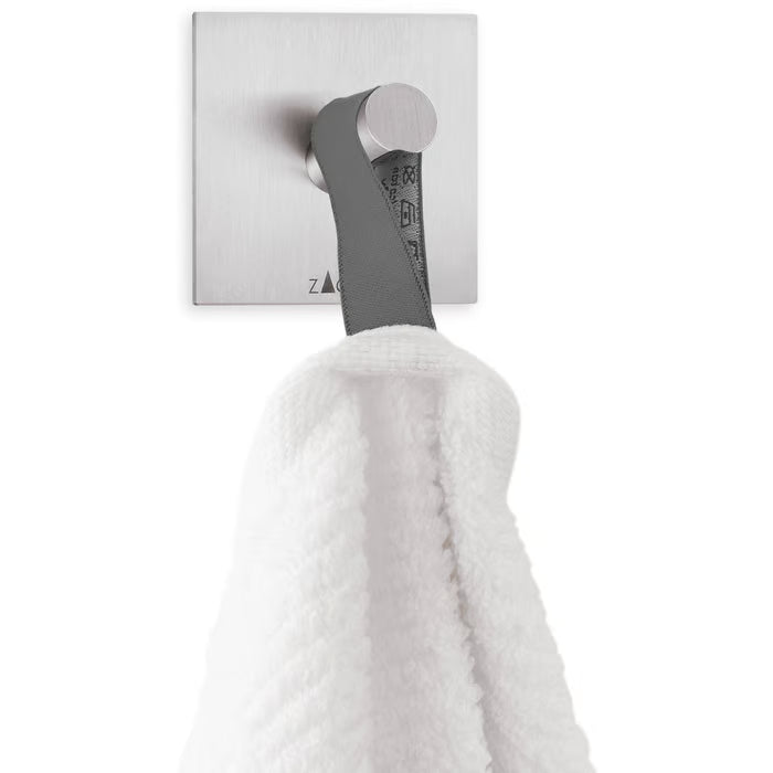 Zack Duplo/Peco Handdoekhaak Vierkant RVS Mat 2 Stuks