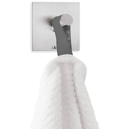 Zack Duplo/Peco Handdoekhaak Vierkant RVS Mat 2 Stuks