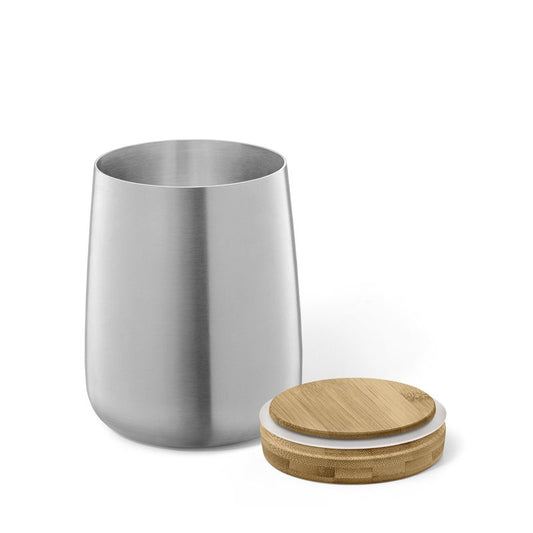 Zack Bevo Voorraadbus Met Houten Deksel 1 L