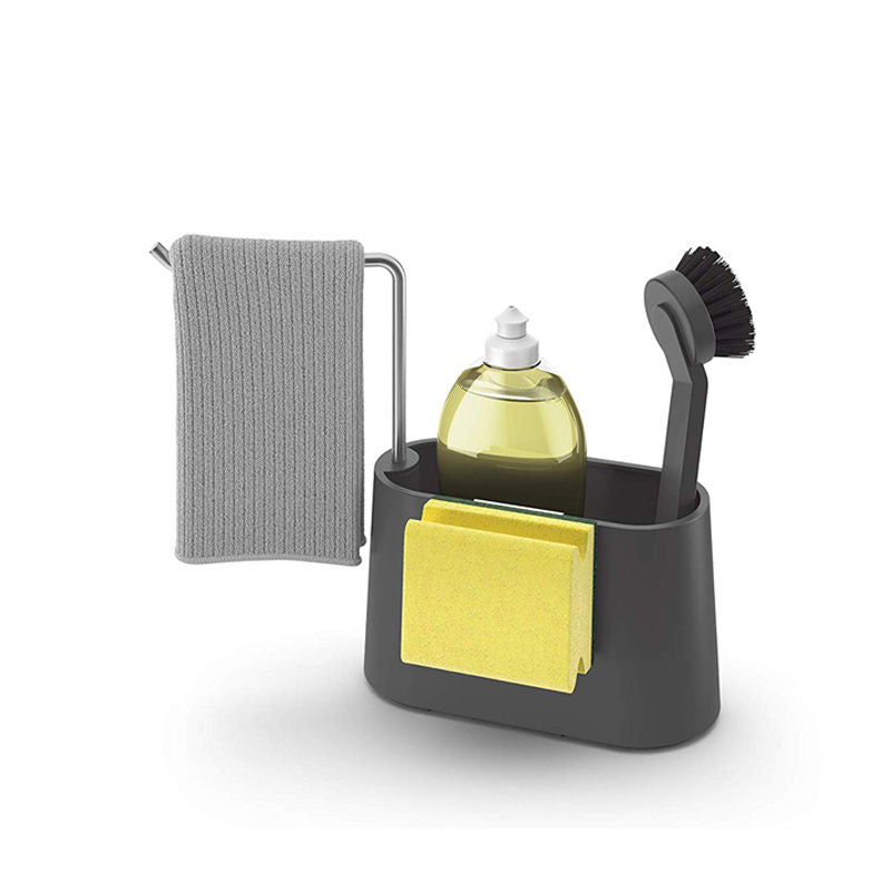 Zack Mavos Gootsteen-Organizer – Gootsteen-Organizer Van Zack In Zwart Roestvrij Staal