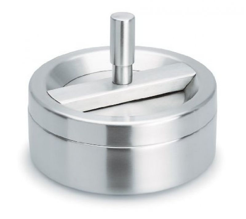 Zack Contas Asbak Rvs – Asbak Van Zack In Zwart Roestvrij Staal