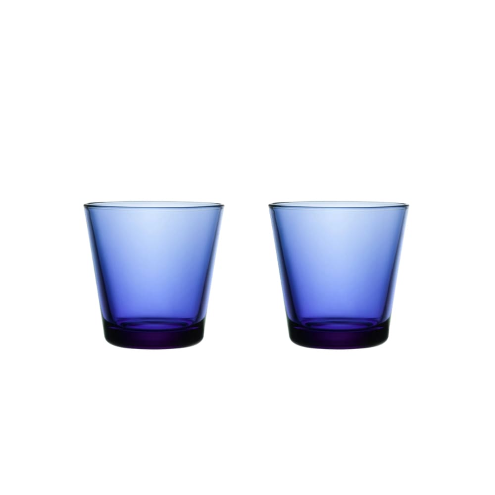Iittala Kartio Waterglas Ultramarijnblauw 21 cl 2 Stuks