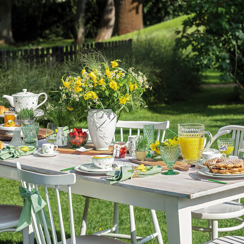 Villeroy & Boch Boston Coloured Waterglas Op Voet Groen 4 Stuks