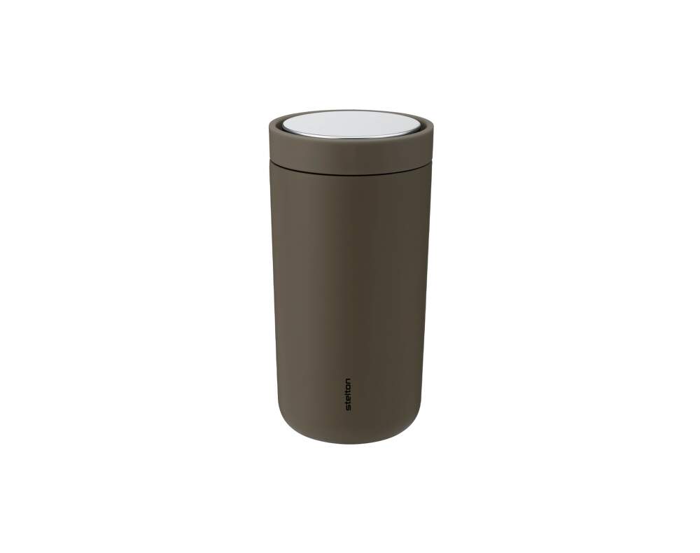 Stelton To Go CliCk Thermosbeker Soft Bark 0,2 L