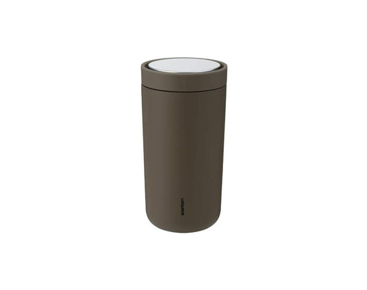 Stelton To Go CliCk Thermosbeker Soft Bark 0,2 L