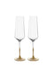 Leonardo Puccini Champagneglas Goud 280 ml 2 Stuks