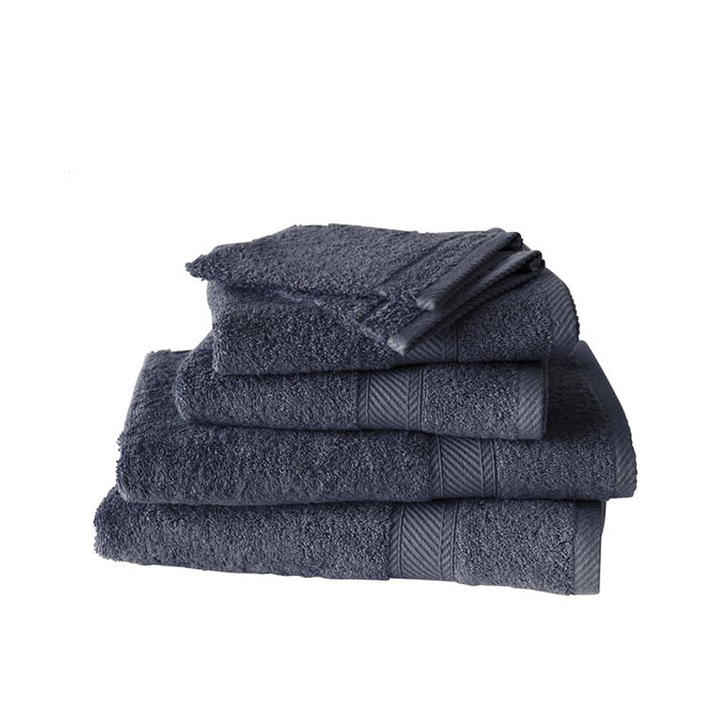 De Witte Lietaer Hélène Badtextielset Ebony 6-Delig – Badtextielset Van De-Witte-Lietaer In Helder Katoen