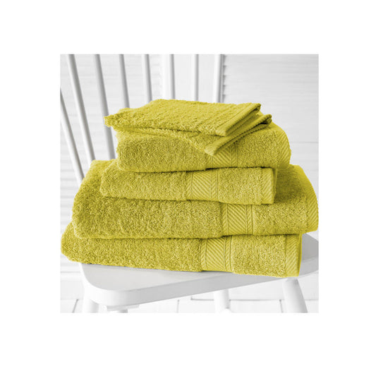 De Witte Lietaer Hélène Badtextielset Warm Olijf 6-Delig