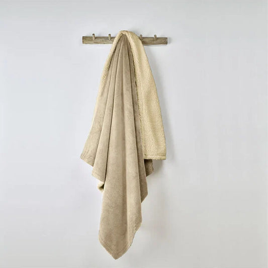 De Witte Lietaer Teddy Laya Plaid Safari  – Deken Van De-Witte-Lietaer In Helder Wol