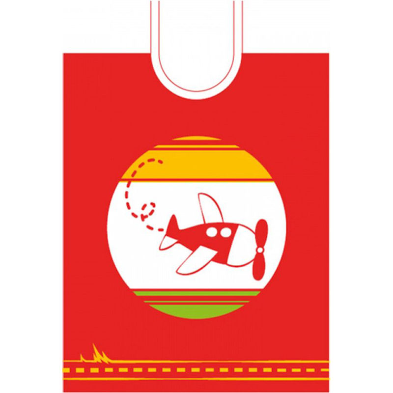 De Witte Lietaer Slabbetjes Set Rood 4 Stuks