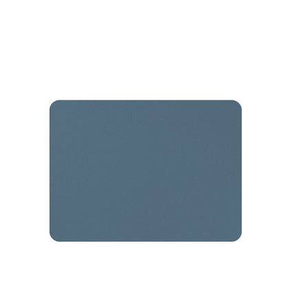 Mesa Piu Lederlook Placemets Blauw 6 stuks – Placemets van Mesa Piu in Blauw 