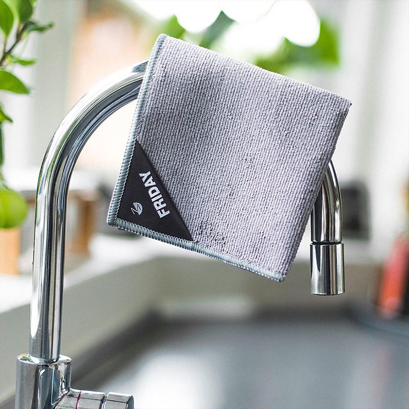 Klud Microvezel Vaatdoekjesset Grijs 7 Stuks