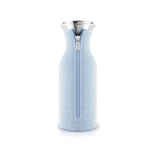Eva Solo Fridge Karaf Inclusief Hoes Soft Blue 1 L – Karaf Van Eva-Solo In Helder Glas