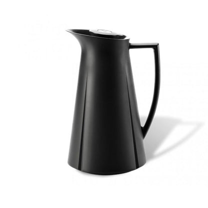 Rosendahl Grand Cru Thermoskan Zwart 1 L – Thermoskan Van Rosendahl In Rvs-Glanzend Kunststof, Glas