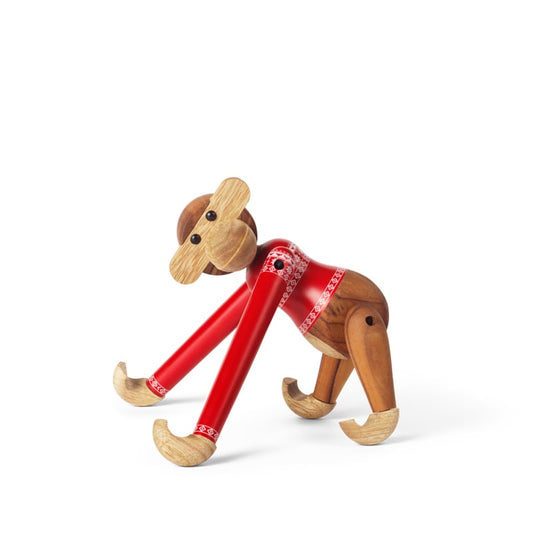 Kay Bojesen Kerstaap Rood Wit Gestreept Small