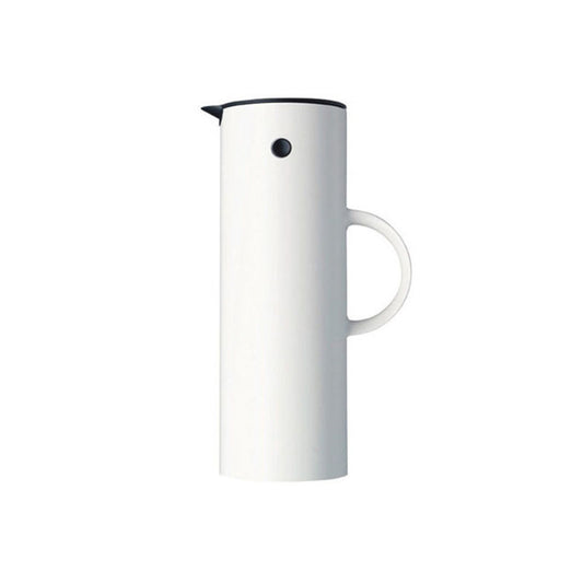 Stelton Em77 Thermoskan Wit 1 L – Thermoskan Van Stelton In Rvs-Mat Kunststof
