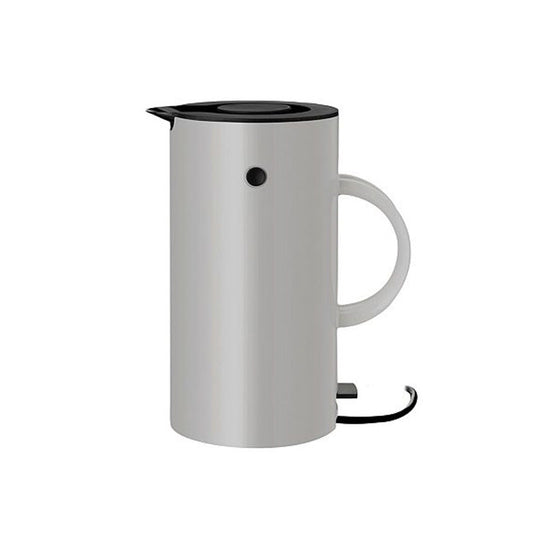 Stelton EM77 Waterkoker Licht Grijs 1,5 L – Waterkoker van Stelton in Licht Grijs Kunststof