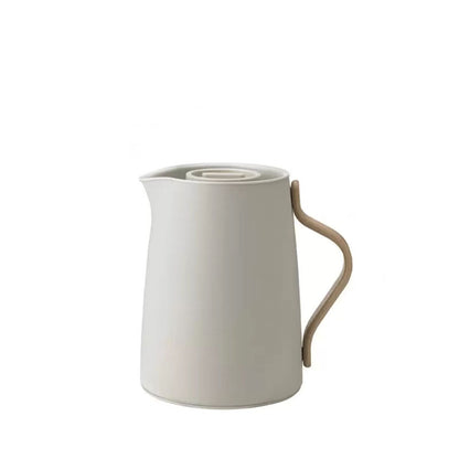 Stelton Emma Thermoskan Sand – Thermoskan Van Stelton In Rvs-Mat Kunststof