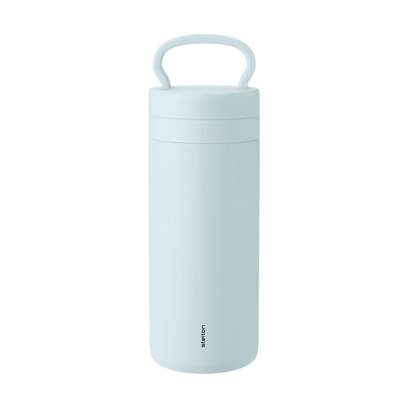 Stelton Tabi Thermosbeker Soft Ice Blue 40 Cl – Thermosbeker Van Stelton In Rvs-Mat Roestvrij Staal