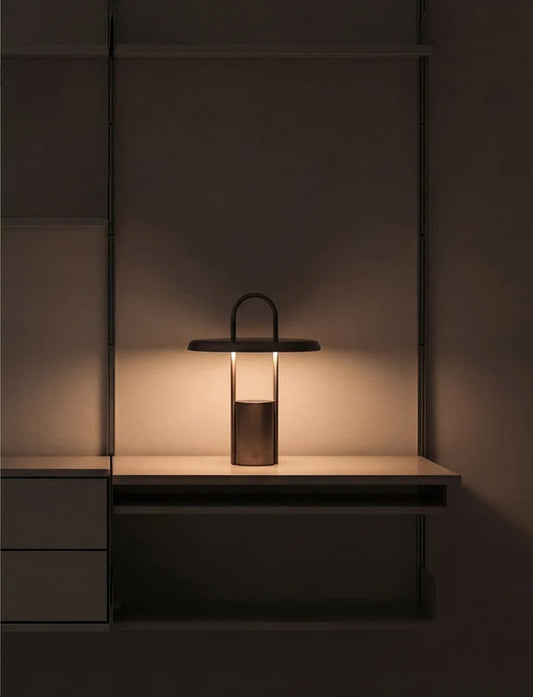 Stelton Pier Ledlamp Draagbaar RVS 25 cm