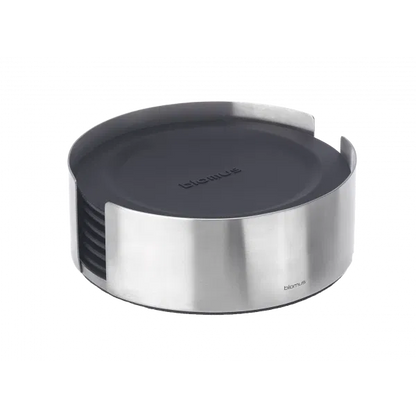 Blomus Lareto Glasnderzetter Zwart 6 Stuks