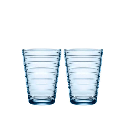 Iittala Aino Aalto Glas Aqua 2 Stuks – Glas Van Iittala In Lichtgrijs Glas
