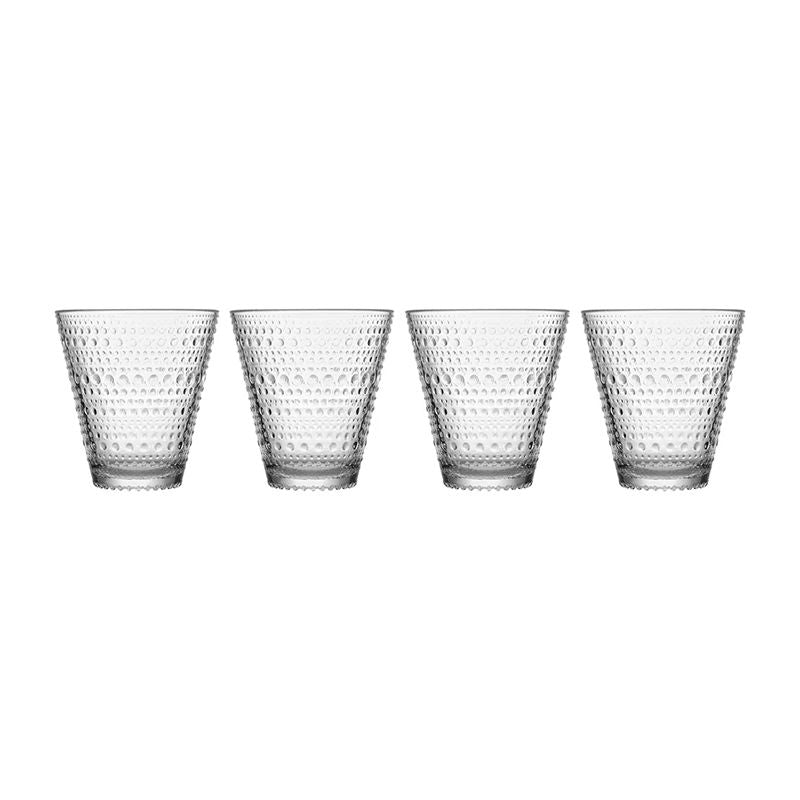 Iittala Kastehelmi Glas Helder 4 Stuks – Glas Van Iittala In Meerkleurig Glas
