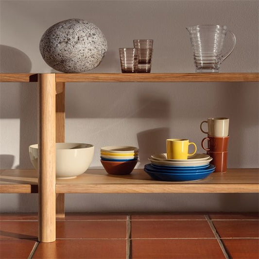 Iittala Teema Ontbijtbord 21 Cm – Bord Van Iittala In Oranje, Wit, Zwart Porselein