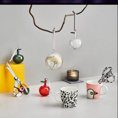 Iittala Oiva Toikka Glazen Appel Helder 3 Stuks