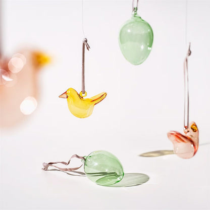 Iittala Oiva Toikka Glazen Paasei Set Groen 3 Stuks