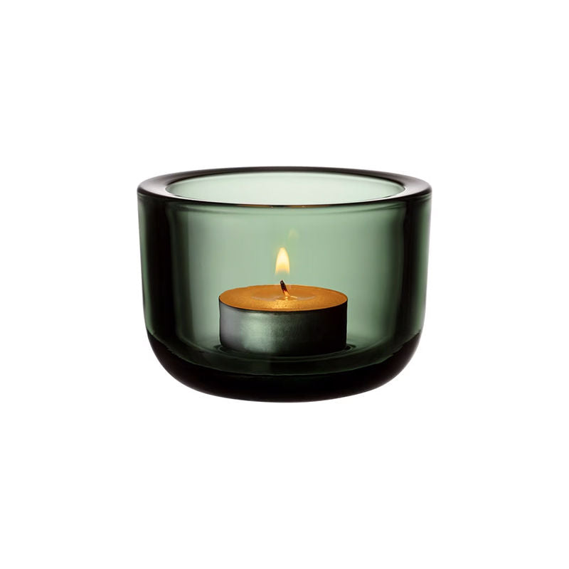 Iittala Valkea Waxinelichthouder Green – Waxinelicht Van Iittala In Rood Glas