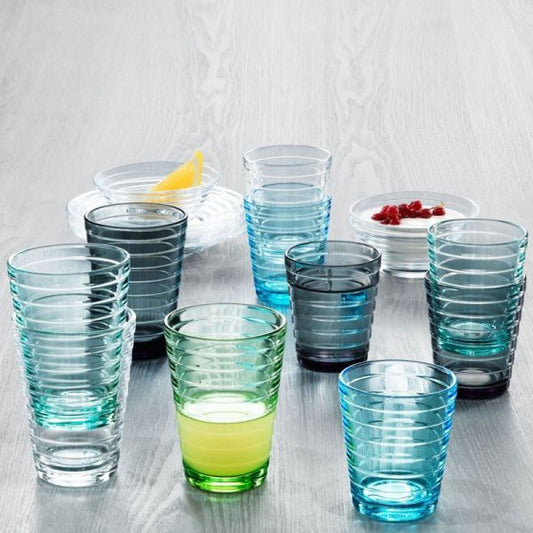 Iittala Aino Aalto Glas Watergroen 22 cl 2 Stuks