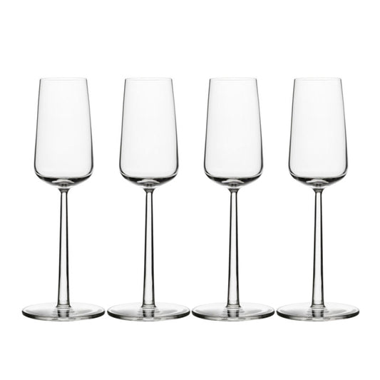 Iittala Essence Champagneglas 21 Cl 4 Stuks – Wijnglas Van Iittala In Meerkleurig Kristalglas