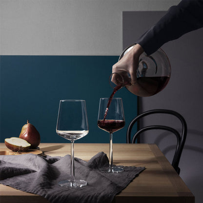 Iittala Essence Rood Wijnglas 45 Cl 4 Stuks – Wijnglas Van Iittala In Meerkleurig Kristalglas