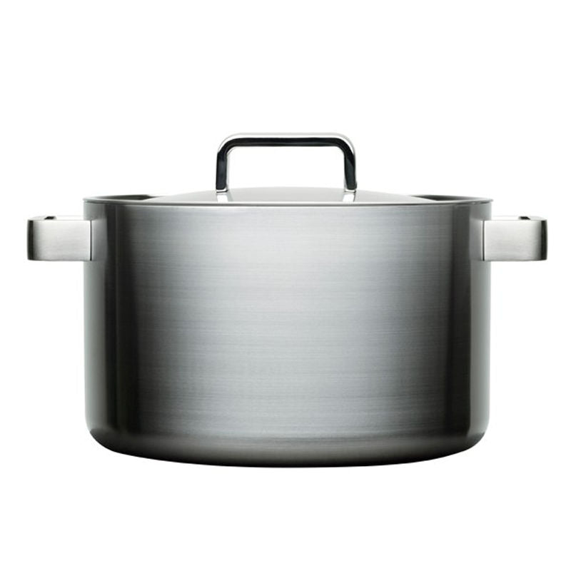 Iittala Tools Kookpan Met Deksel – Pan Van Iittala In Rood Roestvrij Staal