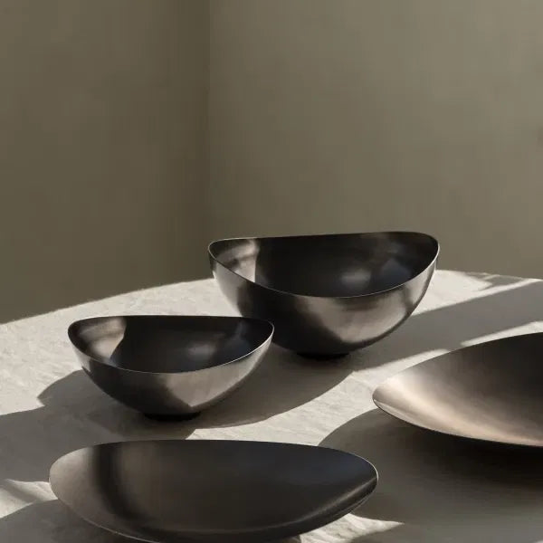 Blomus Ondea Schaal Burned Metal