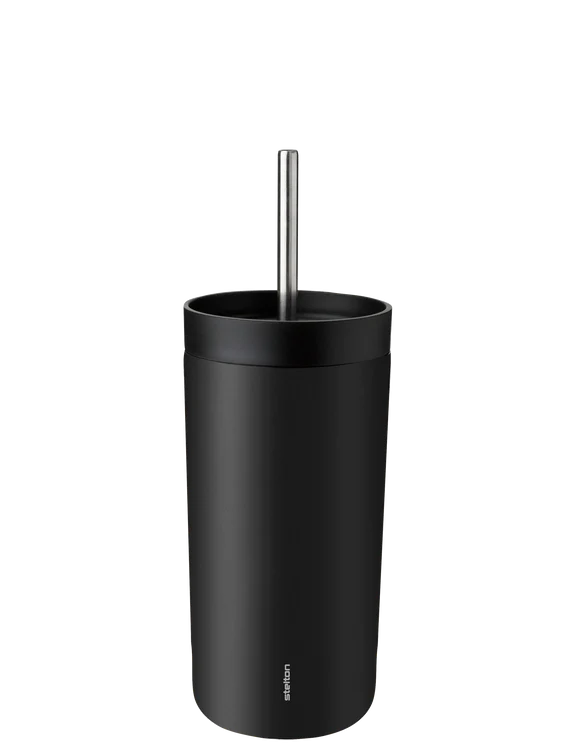 Stelton To Sip Thermosbeker Met Rietje Soft Black 40 cl