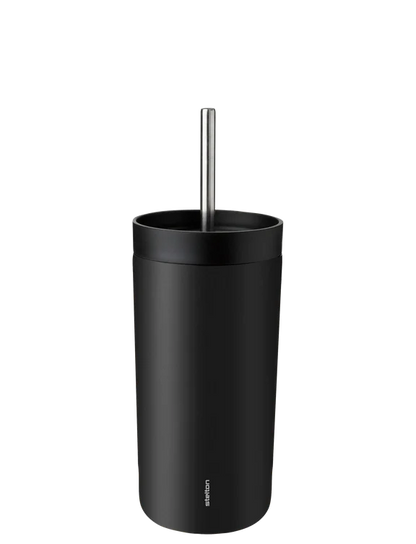 Stelton To Sip Thermosbeker Met Rietje Soft Black 40 cl