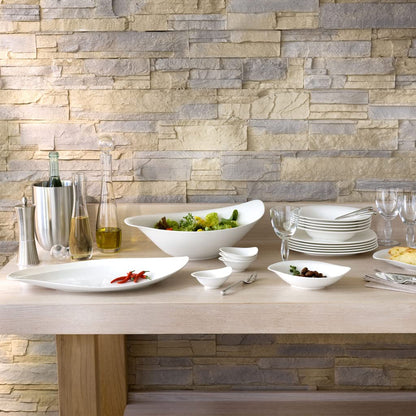 Villeroy & Boch New Cottage Special Serve Salad Platte Schaal Wit 31 cm