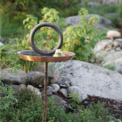 Born In Sweden Bird Bath Vogelbad RVS Zwart