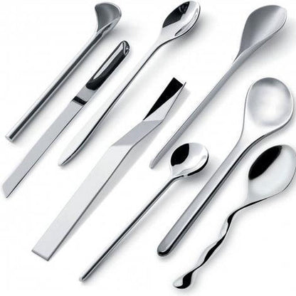 Alessi Il Caffe Koffielepelset 8-Delig