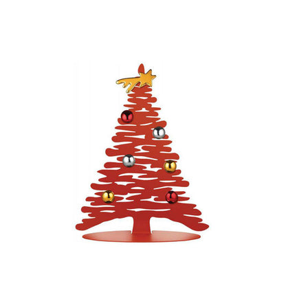 Alessi Bark For Christmas Kerstboom Inclusief Magneten Rood – Kerstdecoratie Van Alessi In  Roestvrij Staal