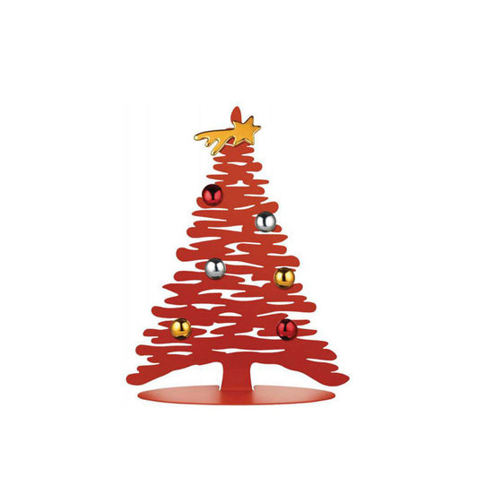 Alessi Bark For Christmas Kerstboom Inclusief Magneten Rood 30 cm