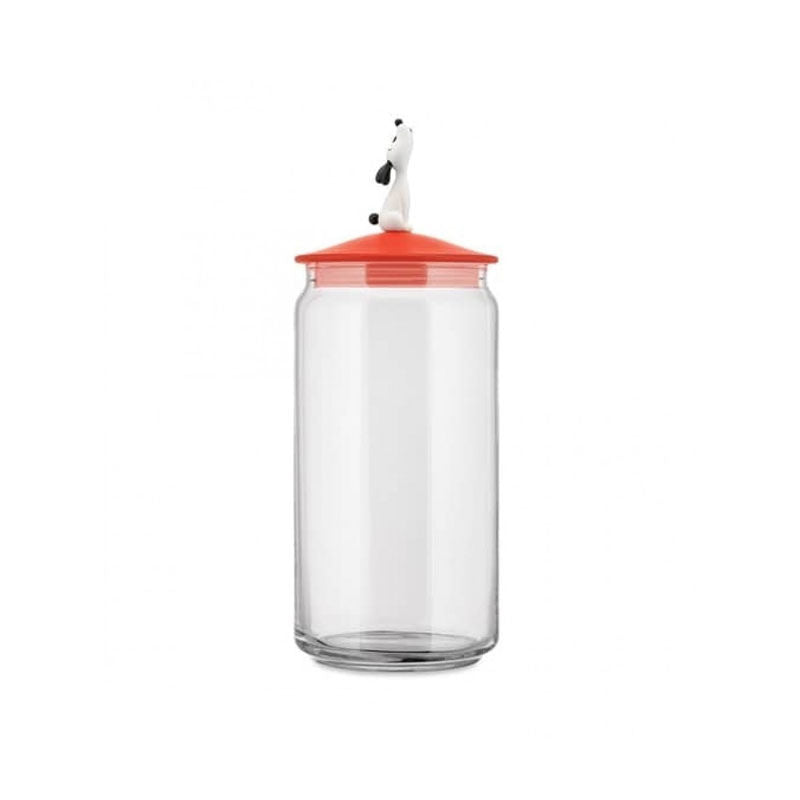 Alessi Lula Voorraadpot Rood 1,5 L  – Voorraadpot  van Alessi in Rood Oranje 