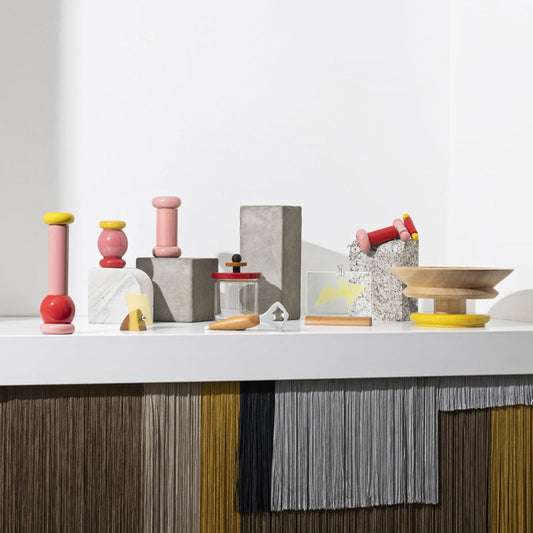 Alessi Twergi Centrepiece Schaal Geel