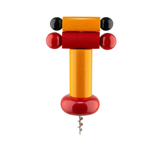 Alessi Twergi Kurkentrekker Geel – Kurkentrekker van Alessi in Geel 