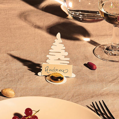 Alessi Barkplace Tree Kerstboompje Met Magneet RVS 2 Stuks