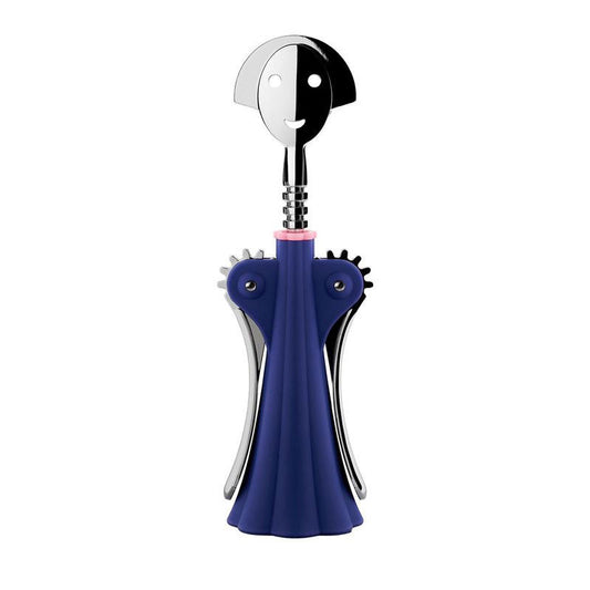 Alessi Anna G. Kurkentrekker Donker Blauw – Kurkentrekker Van Alessi In  